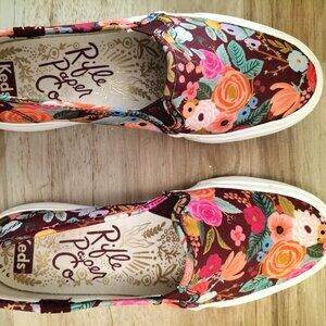 Keds x Rifle Paper Co Slip on Sneakers